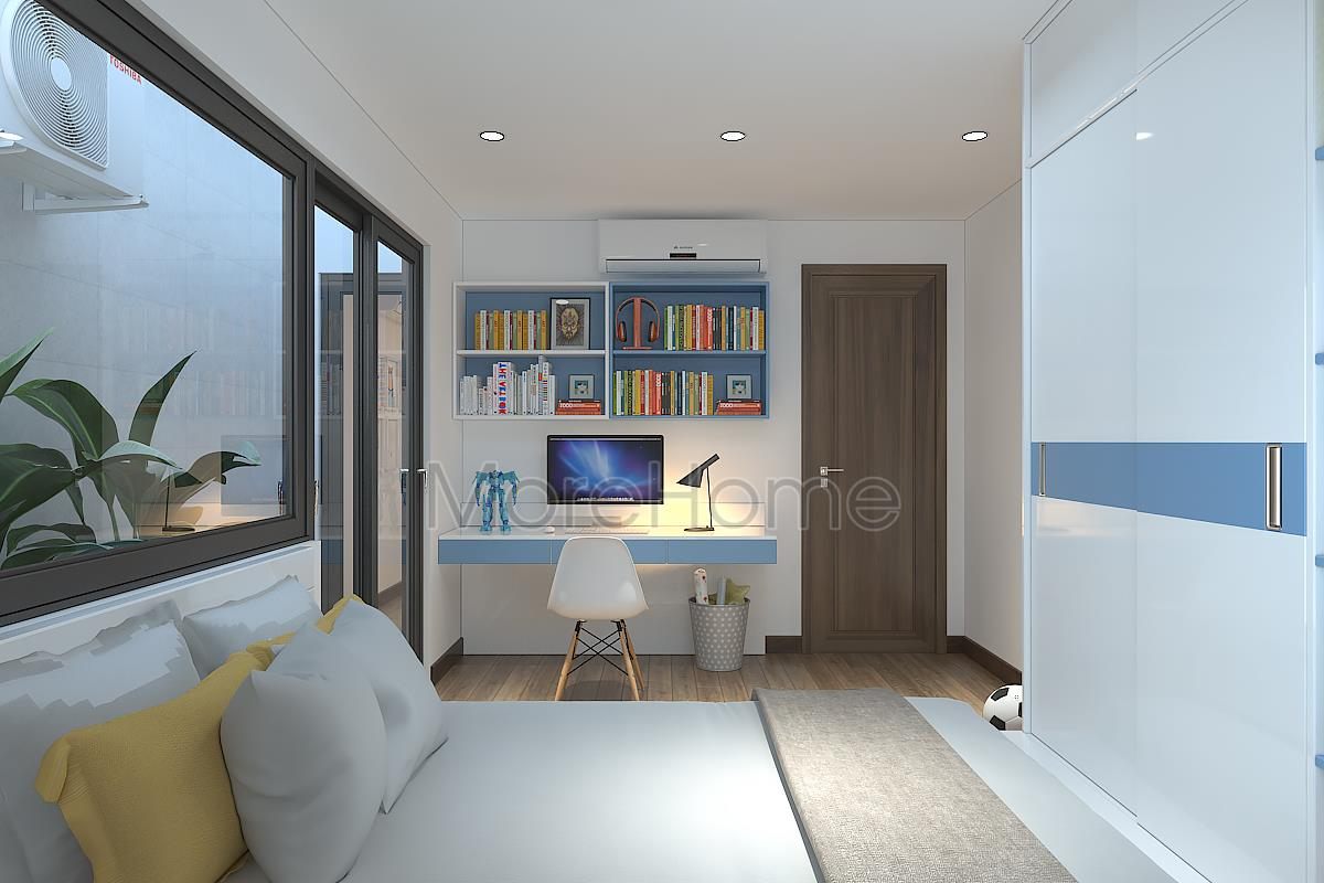 Thiết kế nội thất nhà ống hiện đại phố An Dương